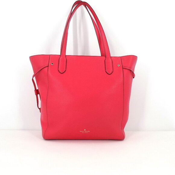 Kate Spade NY Marti Large Tote Bag Dark Watermelon - Picture 2 of 16